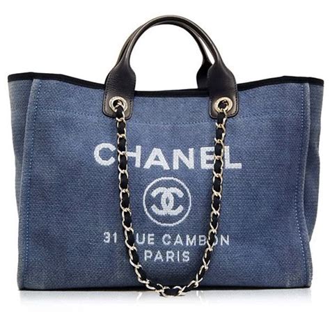 bolso chanel lona
